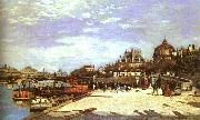 Pierre Renoir The Pont des Arts the Institut de France Spain oil painting artist